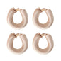 Heatless Satin Hair Curling Rod Headband – No‑Heat Soft Sleep Rollers for Effortless Lazy Curls