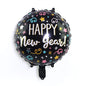 2026 New Year Foil Ballons Happy New Year Letter Banner Garland Party Decorations New Year Wine Bottle Star Round Photo Props