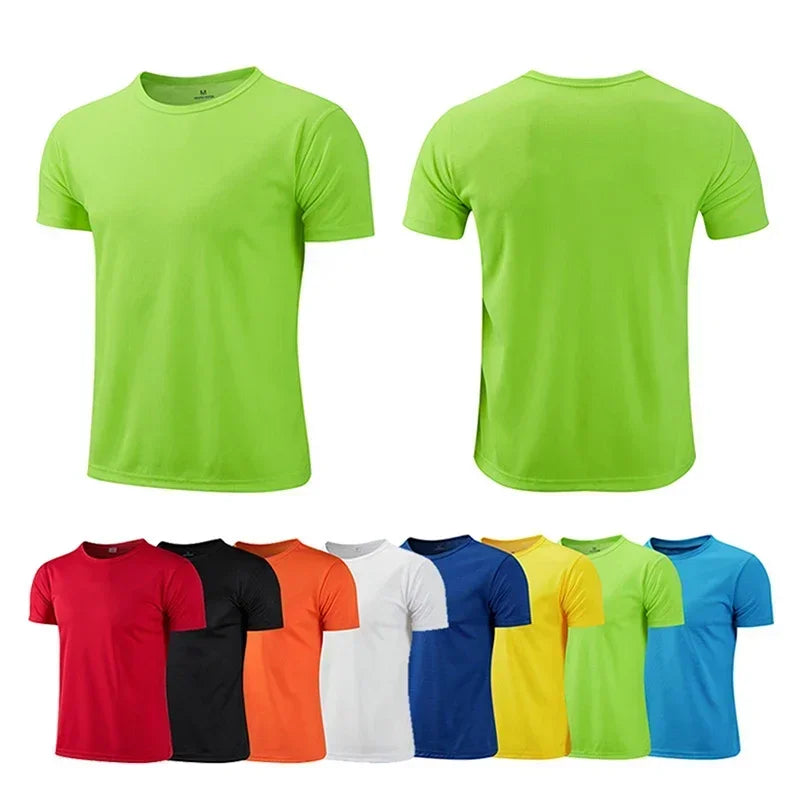 Jerseys Fitness Shirt Sportswear Breathable Quick Drying Short Sleeve Sport