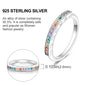 925 Sterling Silver Ring – Colorful Cubic Zirconia Women’s Wedding & Engagement Jewelry