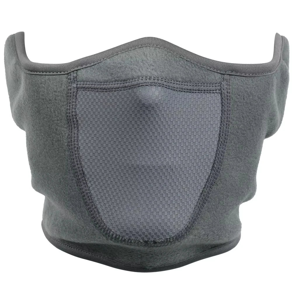 Fleece Thermal Neck Warmer with Ear Cover: Winter Scarf, Mask, and Bandana for Men and Women - Ideal for Skiing, Cycling, Snowboarding, and Hiking