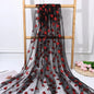 Red Heart-shaped Mesh Tablecloth Perfect For Decorating Wedding Banquets Parties And Romantic Valentines Day Candlelight Dinners
