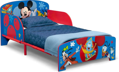 Disney Mickey Mouse Wood and Metal Toddler Bed