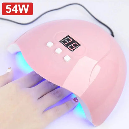 UV Led Lamp 54W USB Connector Nail Dryer For All Types