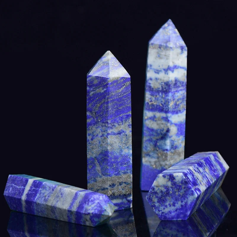 Natural Stone and Crystals Point Wand Rose Quartz Amethyst Home Decoration Mineral Stones Crafts