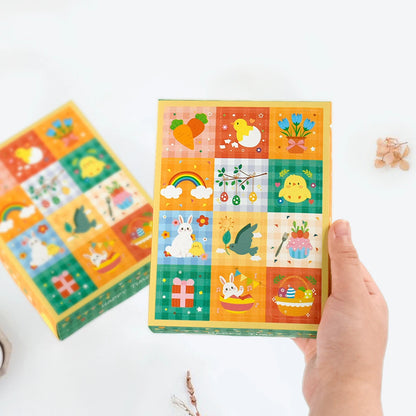 Easter Surprise Eggs Blind Box 5/10PCS 12 Grids Interactive Toys Kids Party Favors Fillable Candy Gifts Egg Hunt Decor