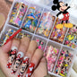 50x4cm(10Rolls) Mickey-Mouse Nail Transfer Foil Paper Sticker Cartoon Mickey&Minne Nail Art Foils DIY Kawaii Micker Nail Decal