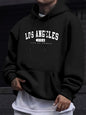 Men’s Los Angeles USA Print Hoodie – Long Sleeve Cotton Pullover