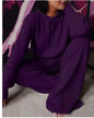 Two Piece Set Women Long Sleeve Loose Hooded Leisure Suit Tracksuit Women