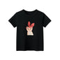 Short Sleeve Children Girl T-shirts Printed 2-8 Years Cotton Toddler Girl Tops Kids Baby Girl Tees Clothes