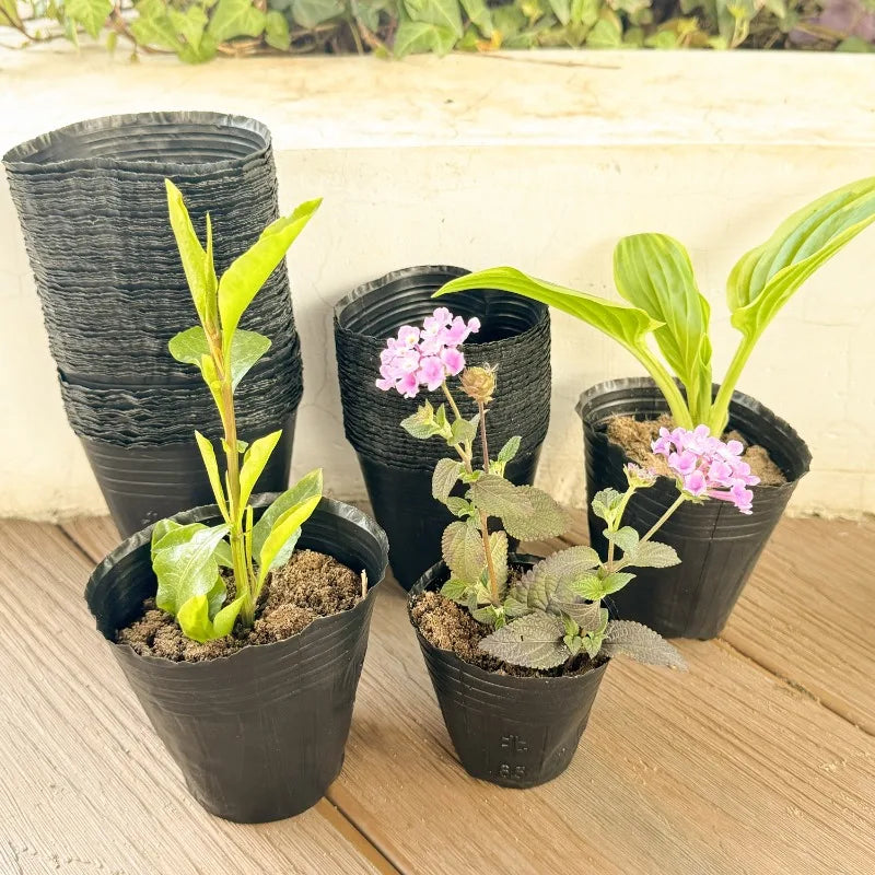 Thickened Seedling Nursery Pots Reusable Plant Starter Cups for Household Garden Vegetable Flower Herb Planting Cultivation Bags