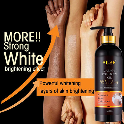 AILKE Collagen Whitening Kit, Skin Moisturizer, Hydration, Remove Dark Spots, Sun Spots, Freckles, Melanin, Even Skin Tone