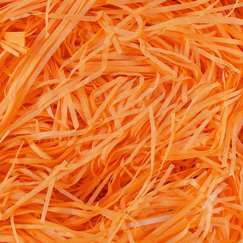 100g Raffia Shredded Paper Grass – Crinkle Basket Stuffers for Easter Eggs & DIY Gift Box Decor