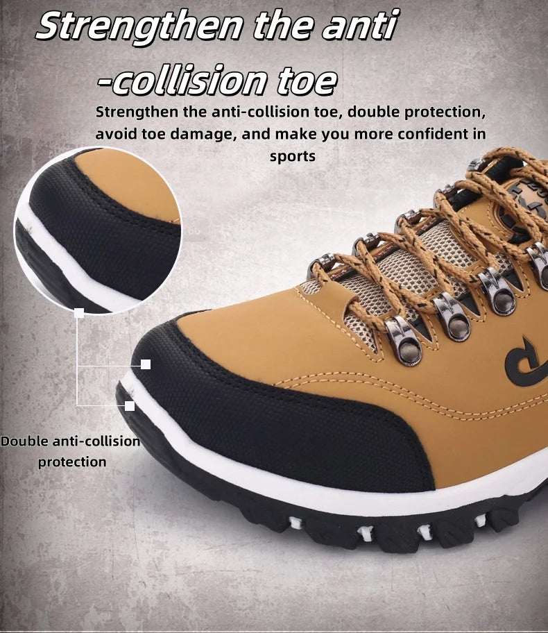 High-Quality Men's Casual Shoes, Waterproof and Lightweight