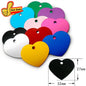 Random Mix 100pcs Aluminum Blank Dog Cat ID Pendant Engravable Ornament Tag Plates