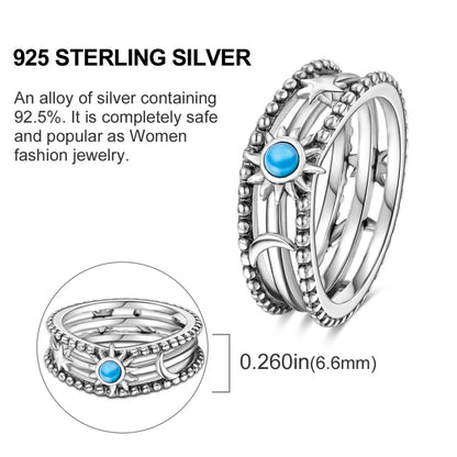 925 Sterling Silver Ring – Colorful Cubic Zirconia Women’s Wedding & Engagement Jewelry