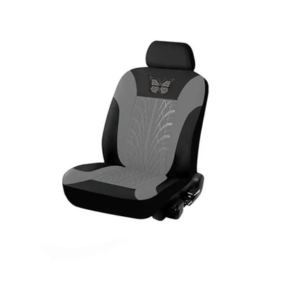 Car Seat Cover Full Set, Universal Butterfly Pattern Embroidery Auto Seat Cover Set