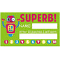 50Pcs Cartoon Kids Reward Incentive Punch Cards For Teacher