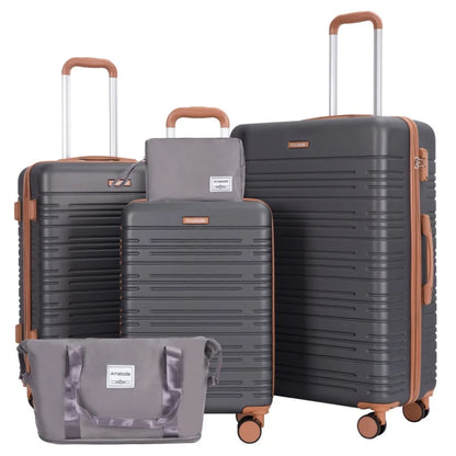 Luggage Sets 3-Piece Suitcases with Double Spinner Wheel ABS Hard Case Luggage with TSA Lock