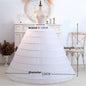 6 Hoop 3 Hoop 8 HoopCrinoline Black White Long Wedding Petticoat Ball Gown Dress Underskirt Skirt Half Slips Wedding Accessories
