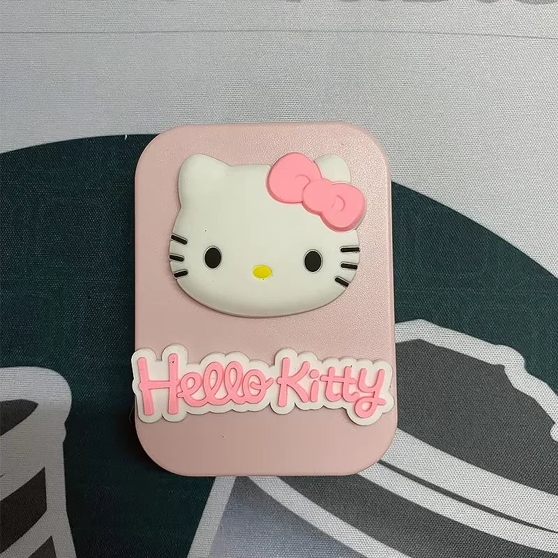 Hello Kitty Portable Contact Lens Case Cartoon Cute Kuromi Kawaii