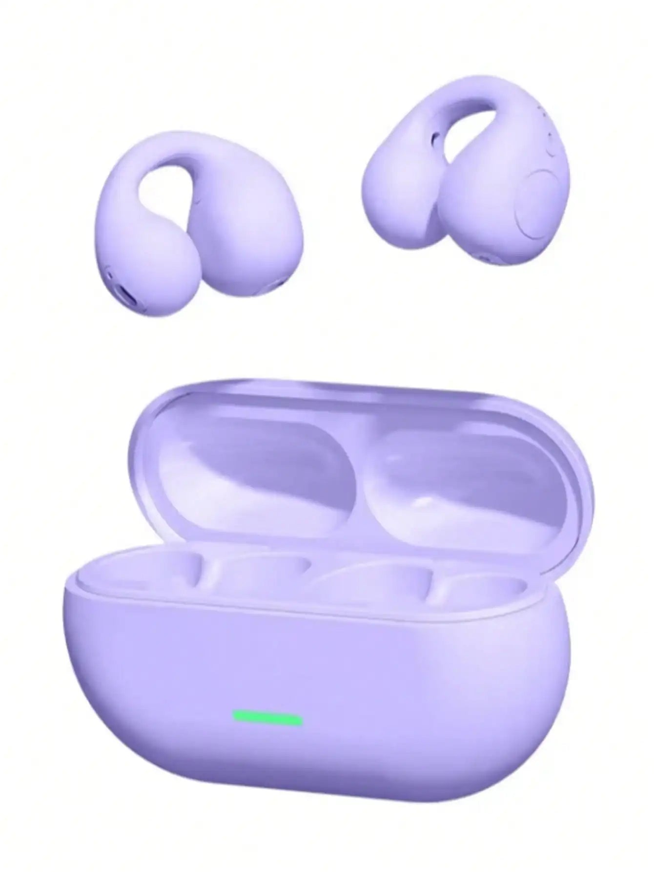 T75 Fone Bluetooth Headset 5.3 Wireless Bone Conduction Headphones Clip Ear Music Noise Canceling HD Call Sports Gaming Earphone