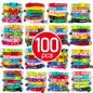 100Pcs Dog Collar With Bells Adjustable