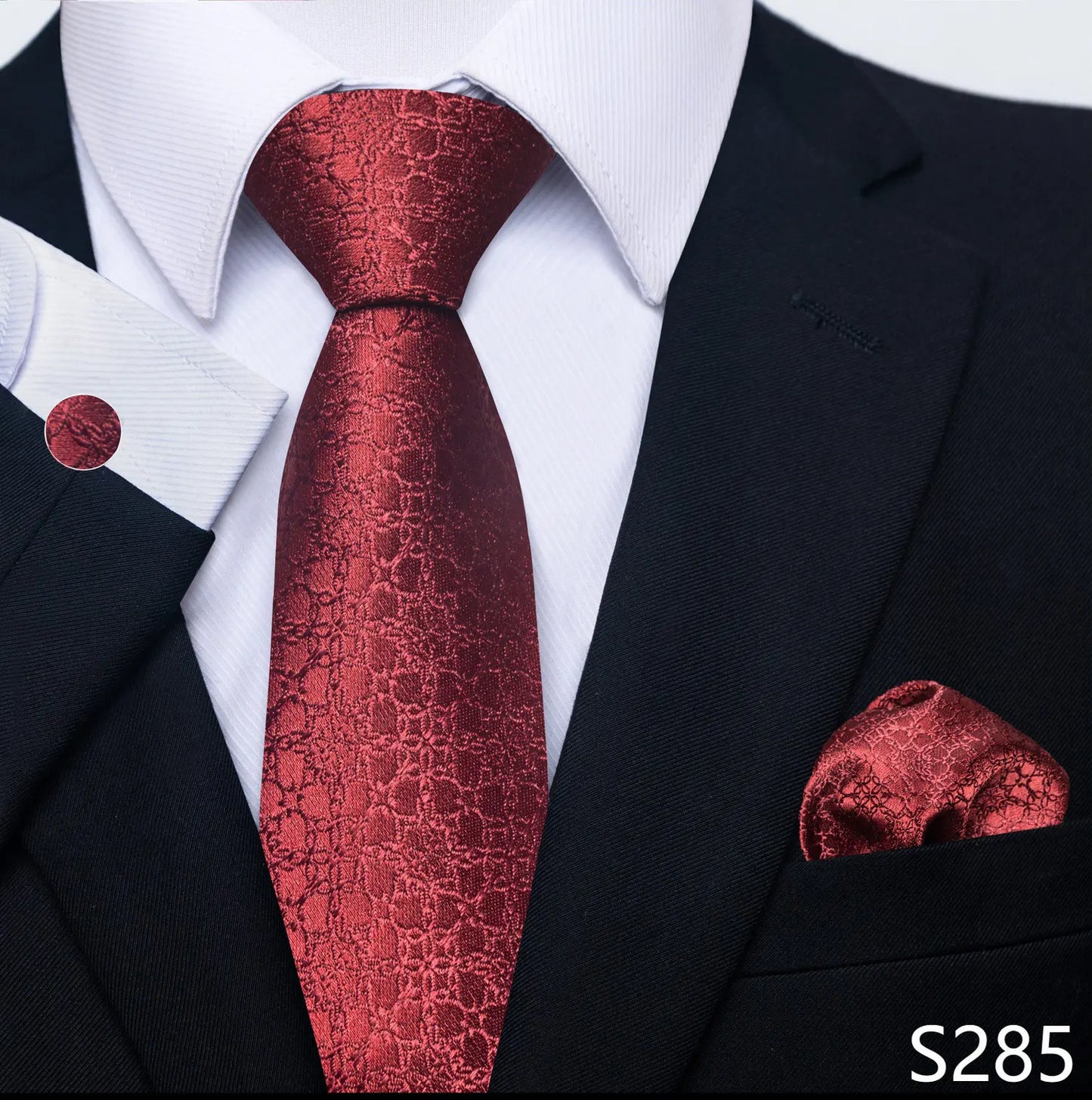8 cm Tie Pocket Squares Necktie  Set