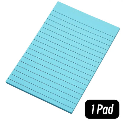 45 Sheets/Pad Scribed Notepad Post  Sticky Notes 8 Colors
