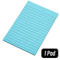 45 Sheets/Pad Scribed Notepad Post  Sticky Notes 8 Colors
