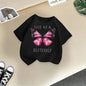 Girls Short Sleeve T-shirt Short Sleeves Clothes