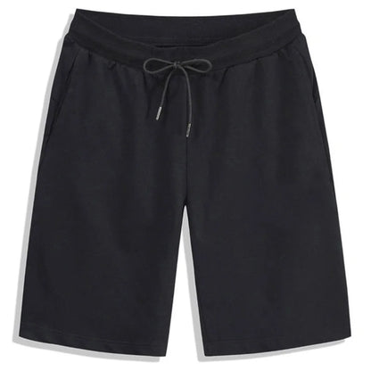 Men's  Elastic Drawstring   Joggers Shorts Loose Fitness Breathable