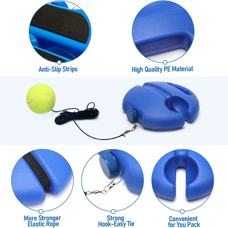 Tennis Training Ball Trainer Professional Primary Tool Exercise Self-study Rebound Ball Indoor Tennis Practice