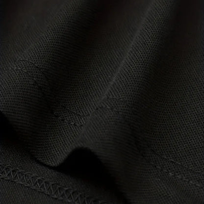 Men's Casual Breathable Solid Color High Quality Short Sleeve Polo Shirt