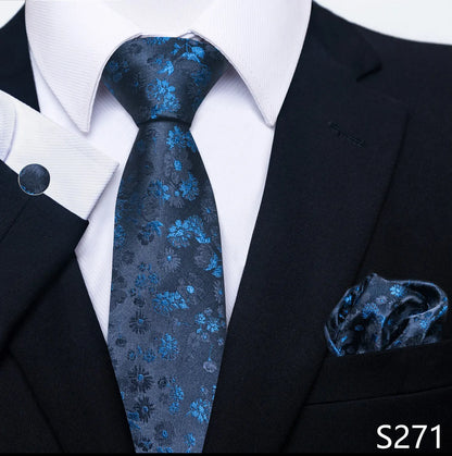 8 cm Tie Pocket Squares Necktie  Set