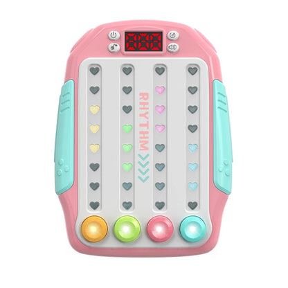 Quick Push Game Eye Sensory Console Multiplayer Versus Board Game Dance Master Handheld Gamepad Hand Training Toy