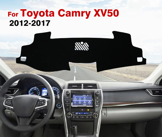 For Toyota Camry XV50 2012 2013 2014 2015 2016 2017 Dash Mat Sun Shade Anti-UV Carpets  Car Accessories Car Dashboard Cover
