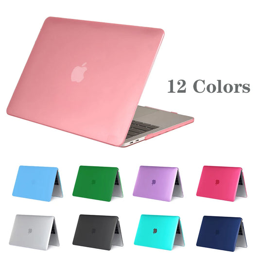 Matte Laptop Case For Macbook Air 13 A2337 A2681 For Mac M1 Chip Pro 13 A2338 For Macbook Pro 14,16, 15.3 A2941 Protective Cover