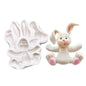 Monkey Lion Bunny Elephant Giraffe Silicone Sugarcraft Mold Resin Tools Cupcake Baking Mould Fondant Cake Decorating Tools