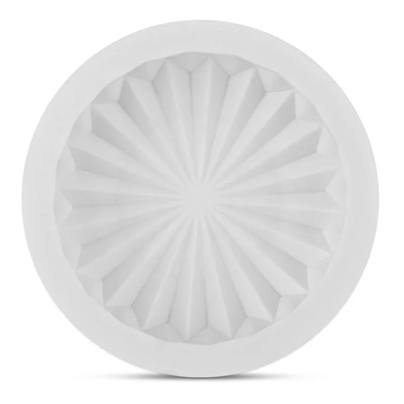 Silicone Mousse Cake Mold  Round Cake Pan Chocolate Biscuit  Reusable Handmade Candy Jelly Pudding Mold Kitchen Baking Tools