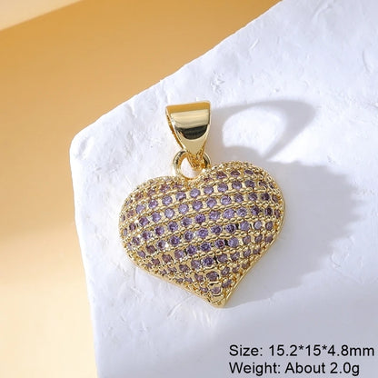 Handmade Luxury Pendant 18K Real Gold-Plated Charms