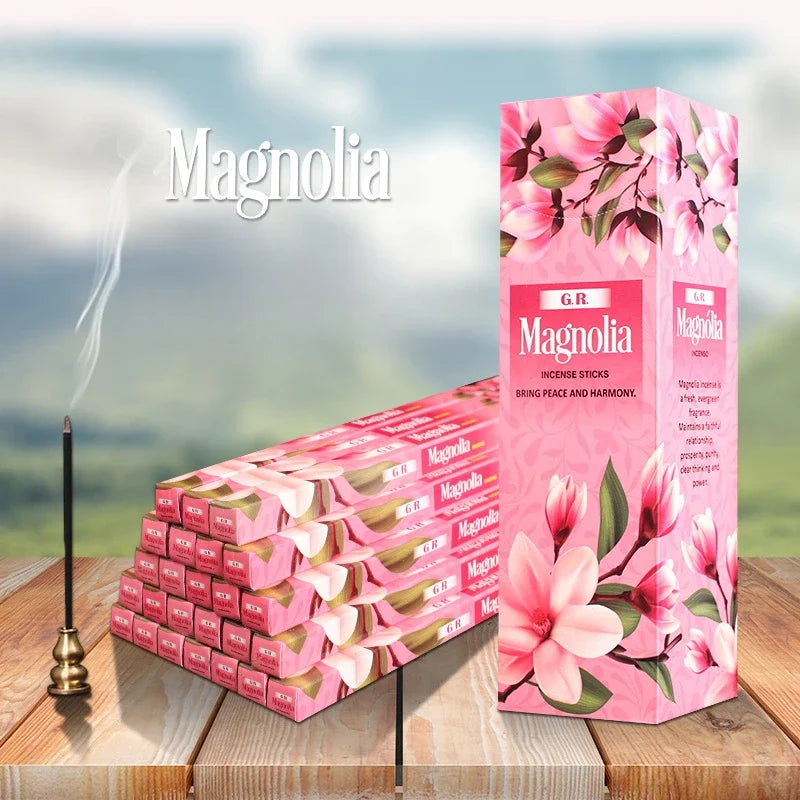 GR 8-40 Sticks India Lavender Incense Sandal Meditation Jasmine Home Fragrance Bedroom Toilet Agarwood Tibetan Line Aromatherapy