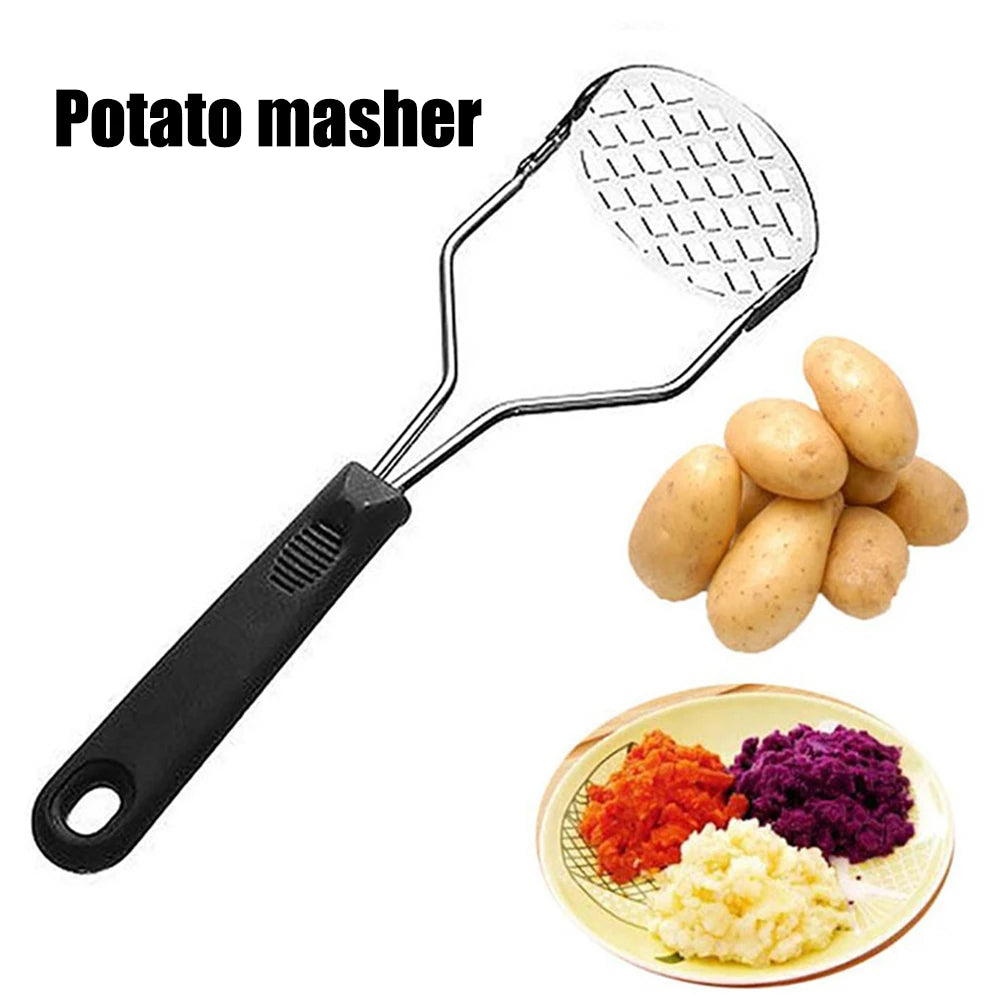 Manual Potato Masher Kitchen Tool Potato Masher Potato Masher Masher Stainless Steel Smooth Potato Blender