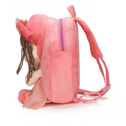 Kids Cartoon Plush Backpack – Toddler Kindergarten School Bag (Kawaii Style