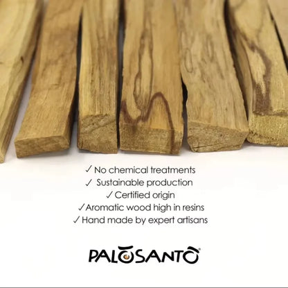 Palo Santo Natural Incense Sticks – High‑Oil Aromatherapy for Yoga, Meditation & Long‑Lasting Fragrance