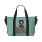 Santoro Gorjuss Large Beach & Travel Tote – Women’s Yoga, Gym, Shopping Shoulder Duffle Bag