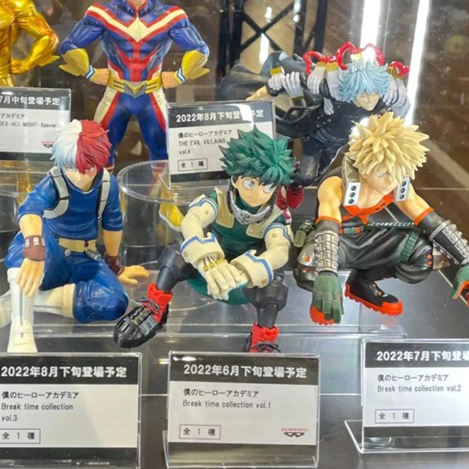 My Hero Academia Anime Figure Midoriya Izuku Todoroki Shouto Bakugou Katsuki 11cm Action Figures Anime Character Birthday Gift