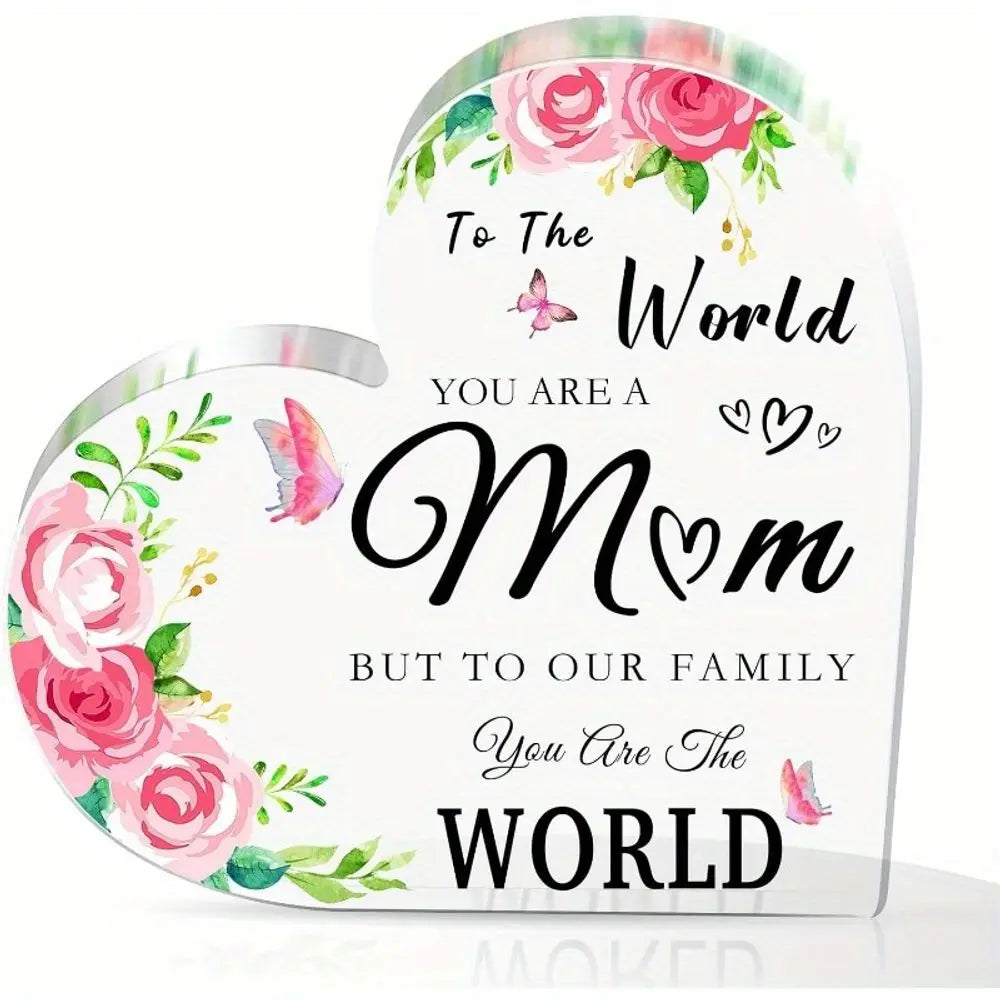 Mom Appreciation Acrylic Ornament – Mother’s Day, Birthday & Anniversary Gift
