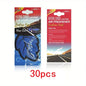 3-60 pieces Car Air Freshener, Natural Scented Tea Paper, Hanging Perfume Fragrance, Leaf Shape, Car Accessories, Interior.