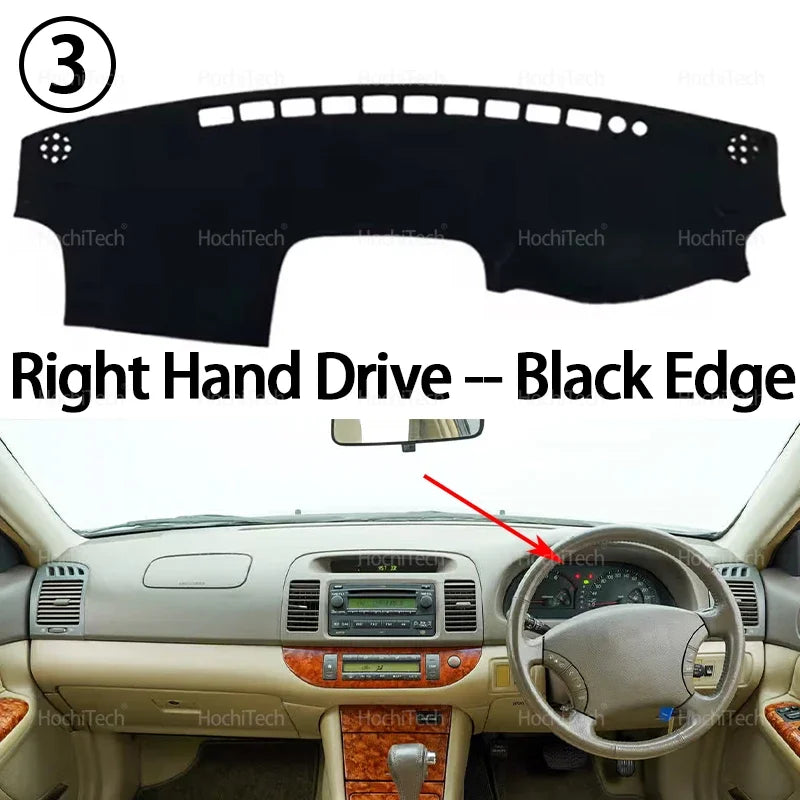 For Toyota Camry XV30 2002 2003 2004 2005 2006 Accessorie Dashboard Cover Pad Car Liner Anti-UV Mat Sunshade Dashmat Carpet Dash